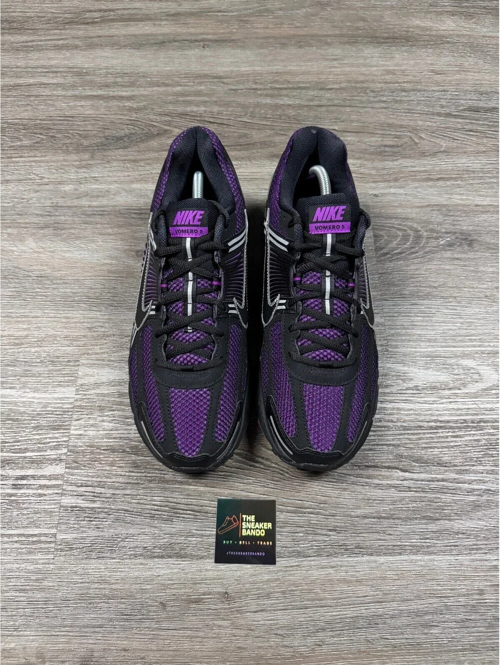Size 11 - Nike Zoom Vomero 5 Black Vivid Purple